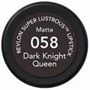 Revlon Super Lustrous Matte Lipstick 058 Dark Night Queen