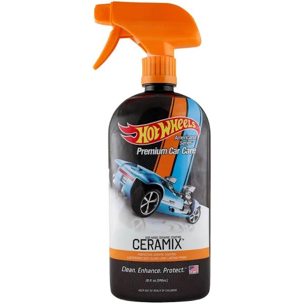 Hot Wheels Ceramix Americana After Wash Car Care Cleaner/Protector Spray 590ml