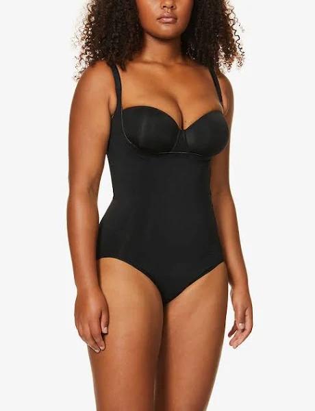 Spanx Oncore Open Bust Bodysuit Black S