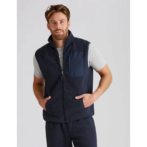 Rivers Borge Panel Vest - Size XL - Mens - Navy