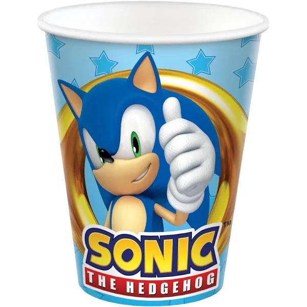 Sonic The Hedgehog Paper Cups