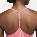 Nike Dri-FIT One Elastika Women's Standard Fit Tank - Pink - 50% Recycled Polyester