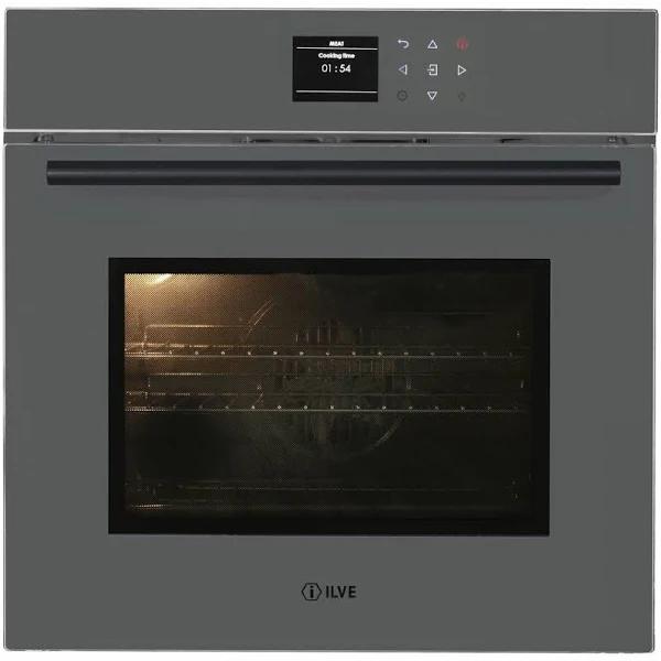 ILVE 60cm Grigio Lusso Electric Built-in Oven 600TCGV