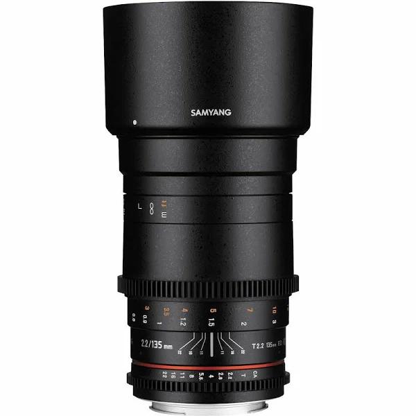 Samyang 135mm T2.2 VDSLR Ed UMC Canon Accessories