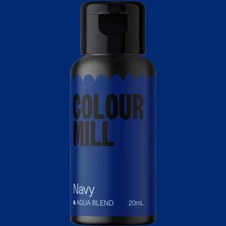 Colour Mill Aqua Blend 20ml Navy