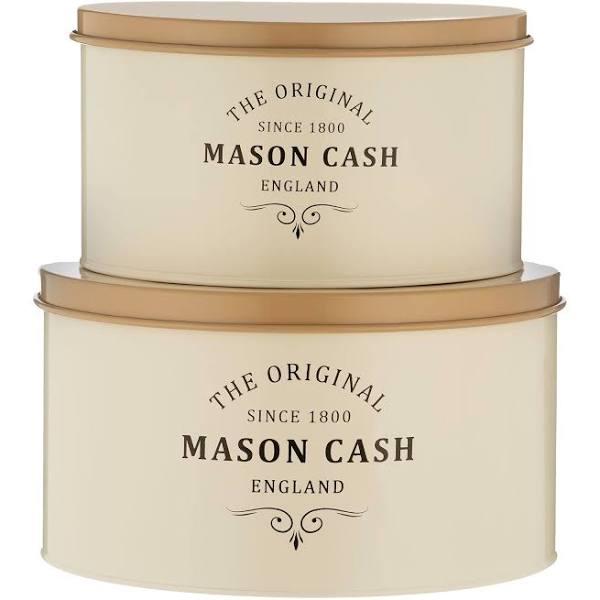 Mason Cash Heritage Cake Tins, Set of 2 - 4L/6L