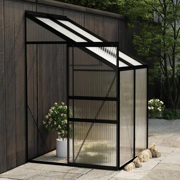 Greenhouse Anthracite Aluminium 2.59 m³