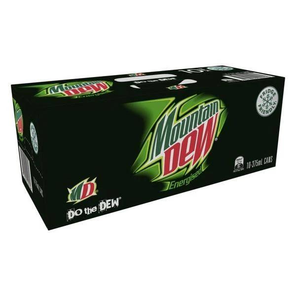 Mountain Dew Multipack Cans 375ml