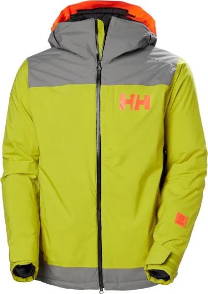 Helly Hansen Powdreamer 2.0 Mens Ski Jacket - Bright Moss - XL