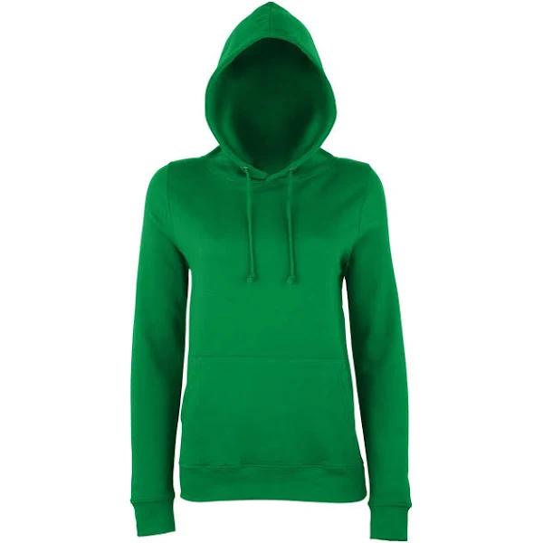 AWDis Just Hoods Womens/Ladies Girlie College Pullover Hoodie Kelly Green XS