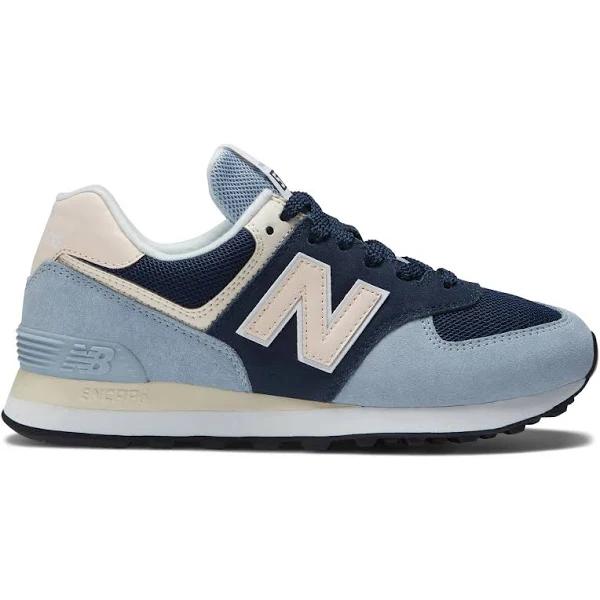 New Balance Women's 574 Blue/Natural Indigo - Size 7