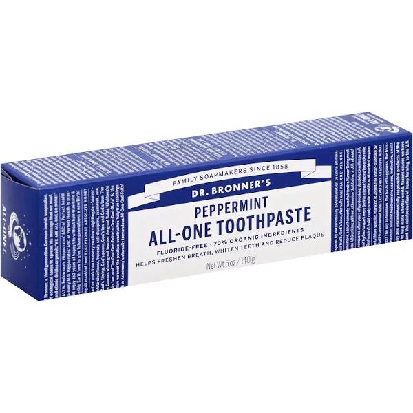 Dr Bronner's - Peppermint All-One Toothpaste 140g