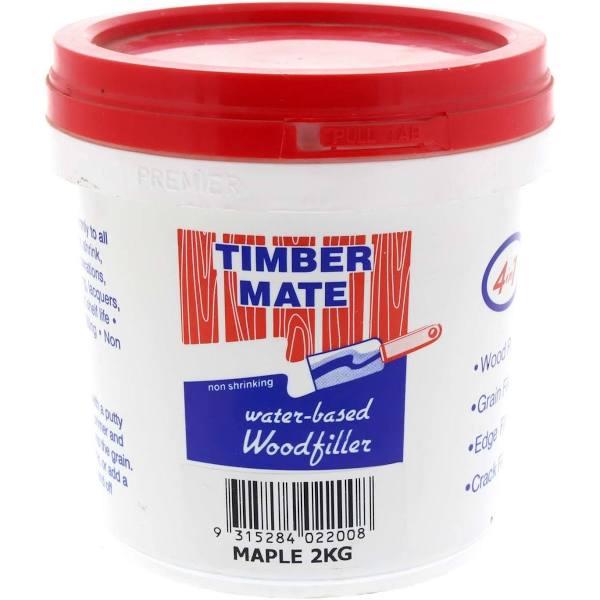 2kg Maple Wood Filler / Putty (Water Based) by Timbermate