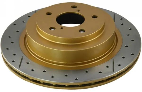 DBA X-Gold Brake Rotor Pair 297Mm Front DBA2714X