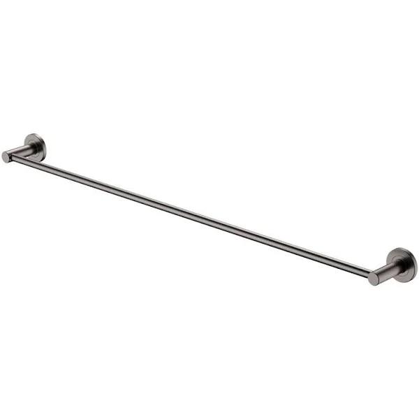 Kaya 900mm Single Towel Rail, Gun Metal