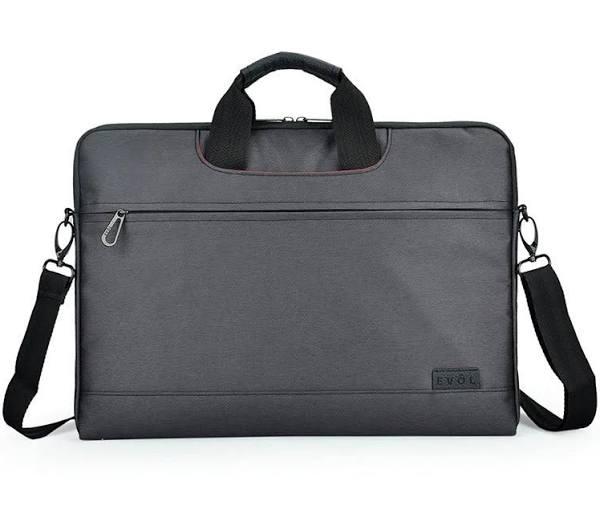 Evol 15.6" Allure Laptop Briefcase Charcoal