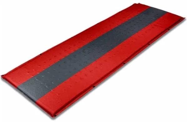 Bargene Self Inflating Mattress Sleeping Pad Mat Air Bed Camping Camp Hiking Joinable - Red