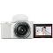 Sony ZV-E10 Mirrorless Camera with 16-50mm Lens (White)