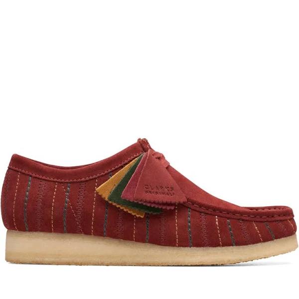 Clarks Wallabee Shoes | Red | Size 10 | East Dane