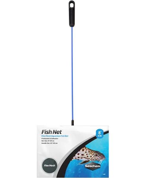 Seachem Fine Mesh Fish Net Long 16" Handle, 20cm