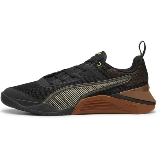 Fuse 3.0 Men's Training Shoes in Black/Teak/Lime Pow, Size 9, Synthetic by Puma