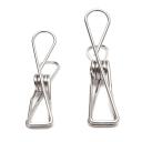 Stainless Steel Infinity Clothes Pegs Large Size - 60 Pack