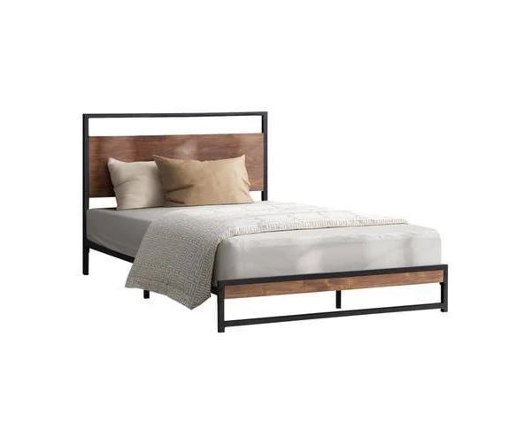 Oikiture Metal Bed Frame King Single Size Beds Base