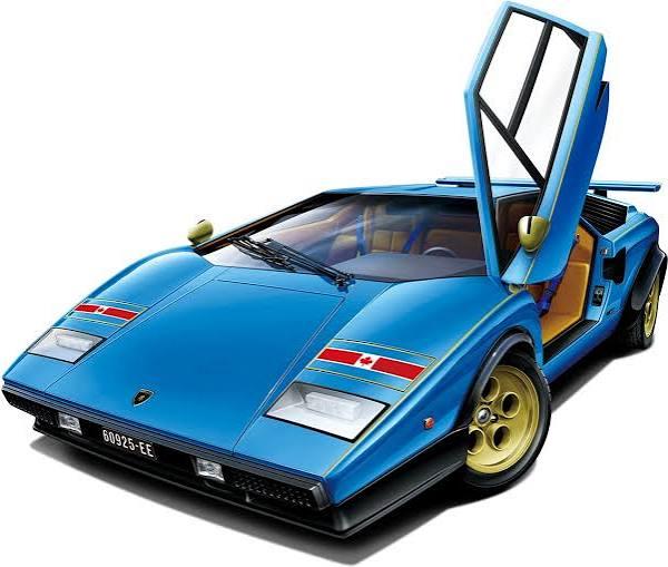 Aoshima 1/24 '76 Wolf Countach Version 2