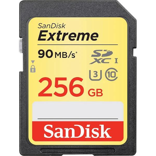 SanDisk Extreme 256 GB SDXC - SDSDXNF-256G-ANCIN