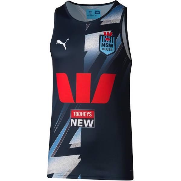 NSW Blues 2023 Training Singlet S