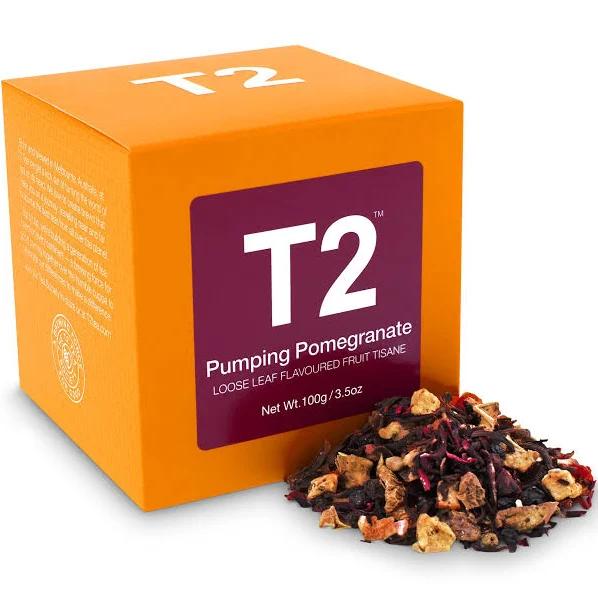 T2 Pumping Pomegranate Loose Leaf Tea 100g