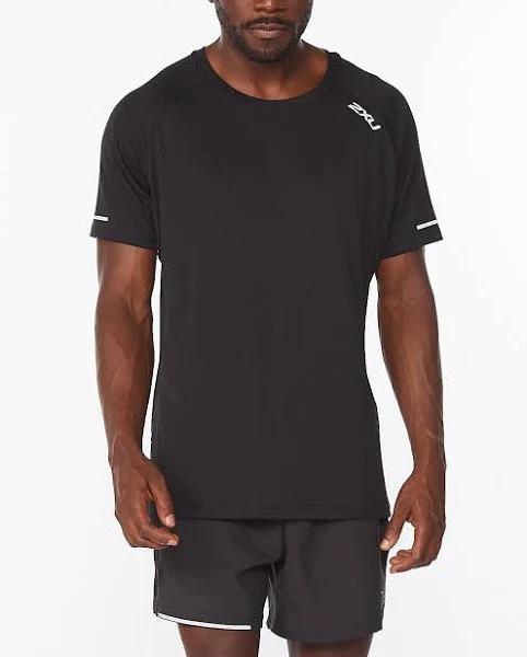 2XU Mens Aero Tee Black M