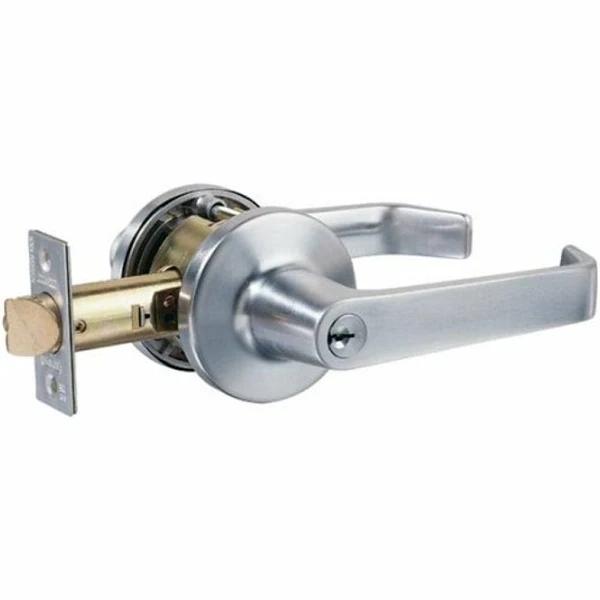 *Nonreturnable Item* Lockwood 950 Series Entrance Escape Lever Set Satin Chrome Fire Rated KD 949SC (MTO 4)