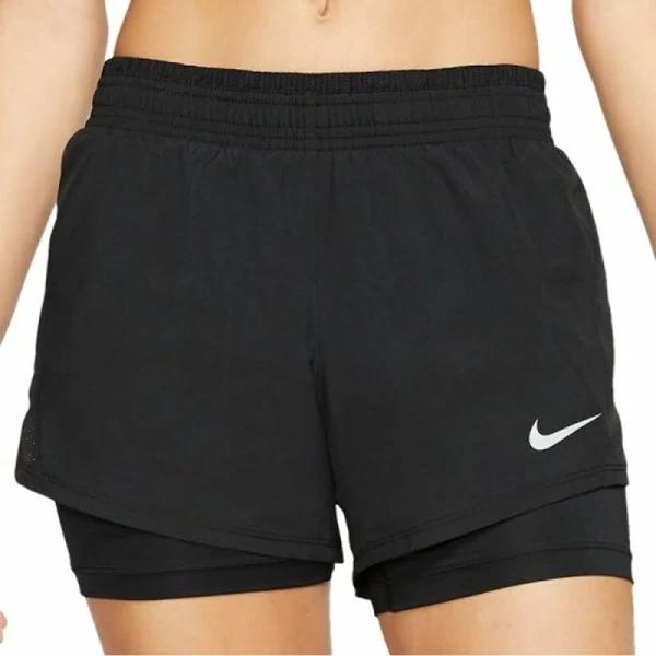 Nike 10K 2-in-1 Womens Running Shorts M / Black