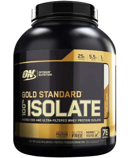 Optimum Nutrition - Gold Standard 100% Isolate 76 Serves / Caramel Ice