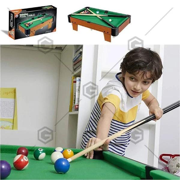 Wooden Mini Snooker Tables-billiards Games Toy/extra Size Set For Kids