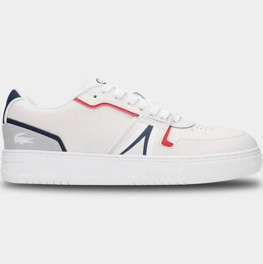 Lacoste L001 Leather Trainers White EU 40 Man