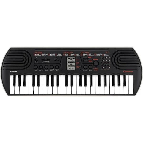 Casio Casiotone SA80 44-Key Portable Mini Keyboard (Black)