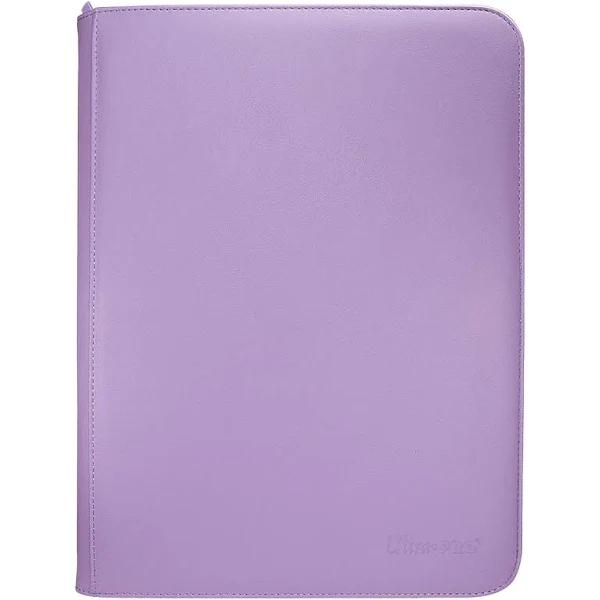 Ultra Pro Binder - Vivid 9 Pocket Zippered Pro Binder Purple