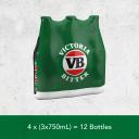 Victoria Bitter Beer Case 12 x 750ml Bottles