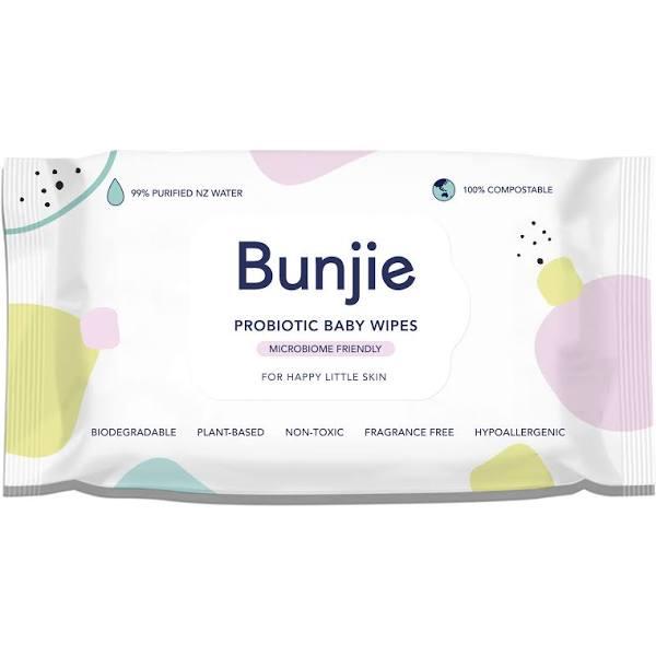 Bunjie Probiotic Baby Wipes