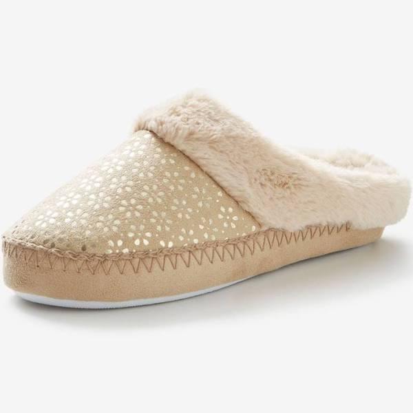 Rivers - Womens Slippers - Lasercut Plush Lined Slipper