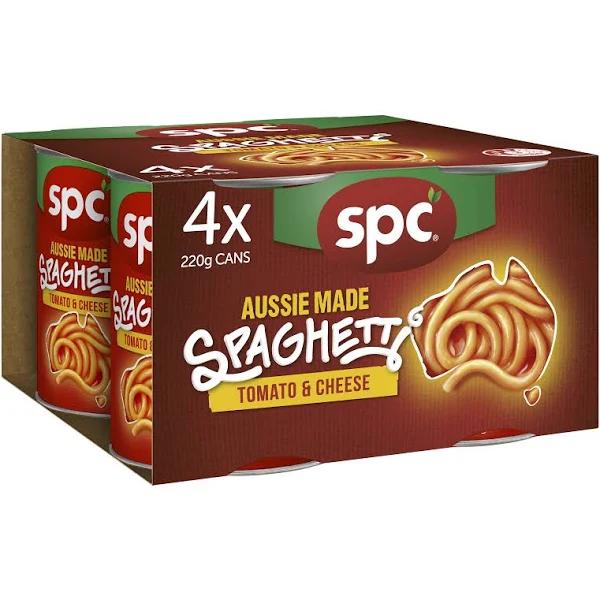 SPC Spaghetti With Cheese 4 Pack 220g