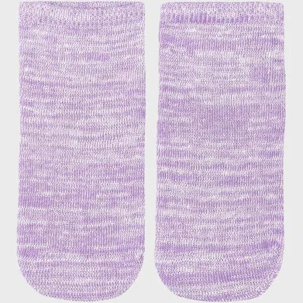 Toshi | Organic Ankle Socks Marle Lavender 6-12 Months