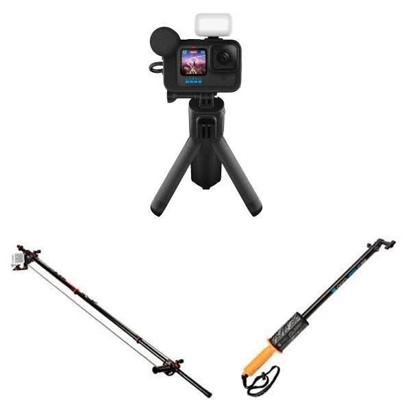 Gopro HERO12 Black Creator W Action Jib Kit & Float Pole