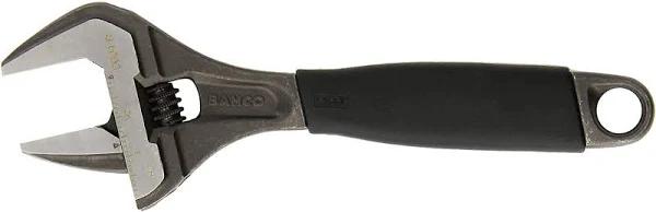 Bahco 9031 R US Black X-Wide Adjustable Wrench Ergo, 8"