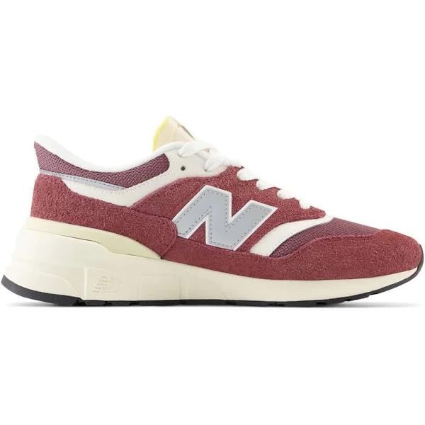 New Balance Unisex 997R Washed Burgundy/Sea Salt - Size 12