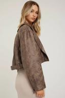 Staten Island Jacket - Chocolate - L - Women's Jackets - Lioness Fashion | AfterPay Available