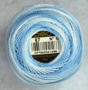 DMC Pearl Cotton Ball Size 8 87yd Variegated Baby Blue