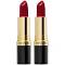 2 x Revlon Super Lustrous Lipstick 4.2g - 740 Certainly Red